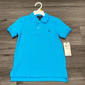 NWT Boy 3T Blue Polo Shirt